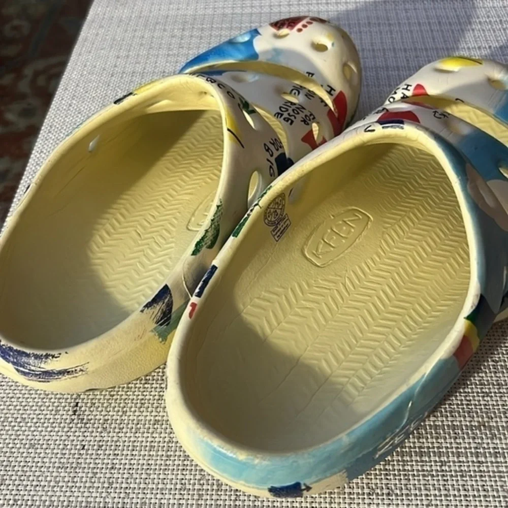 Keen x Jerry Garcia Yogui Ltd. Edition Slide Clog Sandal women size 11, men 9.